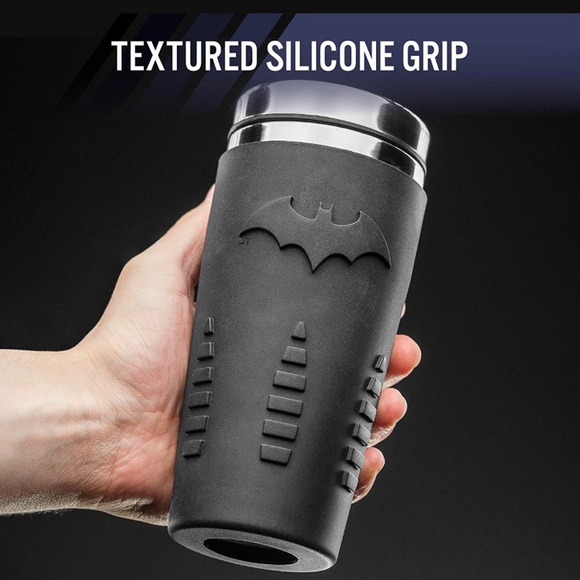 COPY - Paladone Batman Travel Mug with Silicone Grip Officially Licensed DC Co… - Picture 3 of 5
